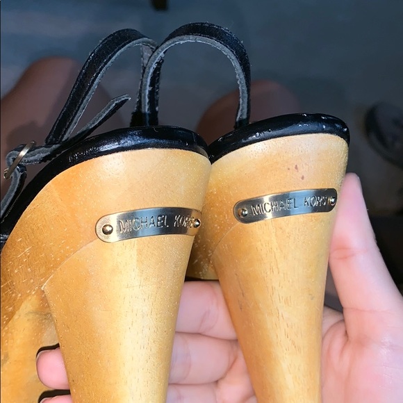 Michael Kors Shoes - Michael Kors Platform Leather Sandals